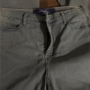 NYDJ Women's Gray Straight Leg Jeans